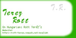 terez rott business card